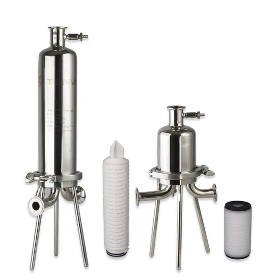 10 Inch 304 316L Stainless Steel Filter Housing Sanitary Filtration